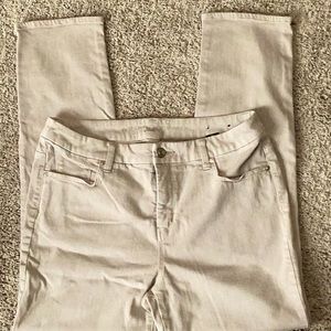 Chico ankle denim.